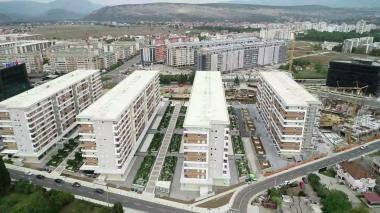 Új 2 szobás apartman 67 m2-es központjában Podgorica