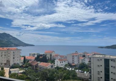 1 sobno stanovanje v Bechichi za prodajo s panoramskim pogledom na morje