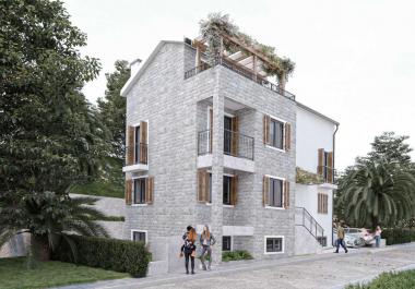Apartament 37 m2 me një dhomë gjumi dhe dhomë të gjallë Në Budva, Lazi dhe pamje nga deti