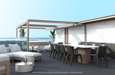 Penthouse 180 m2 në Tivat me pamje mahnitëse nga deti