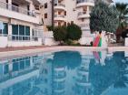 Apartament luksoz seaview në Dobra Voda me tarracë dhe pishinë të madhe