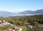 Pozemek 464 m2 v Bogišići pro stavbu vily s panoramatickým výhledem na moře