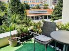 Moderní byt s výhledem na moře 55 m2 v Becici s velkou terasou