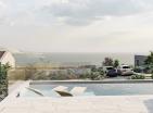 Αποκλειστική βίλα 264 m2 στον κόλπο Lustica με θέα στην πισίνα και την Αδριατική Θάλασσα