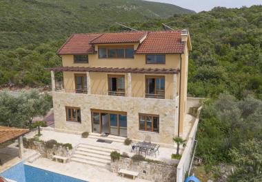 Luxueuse villa balnéaire à Glavaticici avec piscine à côté de la mer