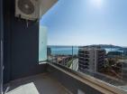 Apartament i ri me pamje nga deti 41 m2 në Becici, shëtitje në plazh