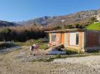 Nova panoramska hiša s pogledom na morje 80 m2 v Becici, Črna gora z veliko zemljišče