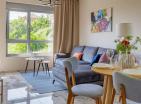 Nuovo 67 m2 appartamento con due camere da letto a Tivat con vista mare