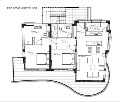 Dos dormitorios / dos baños totalmente amueblado apartamento de 90m + terraza de 30m